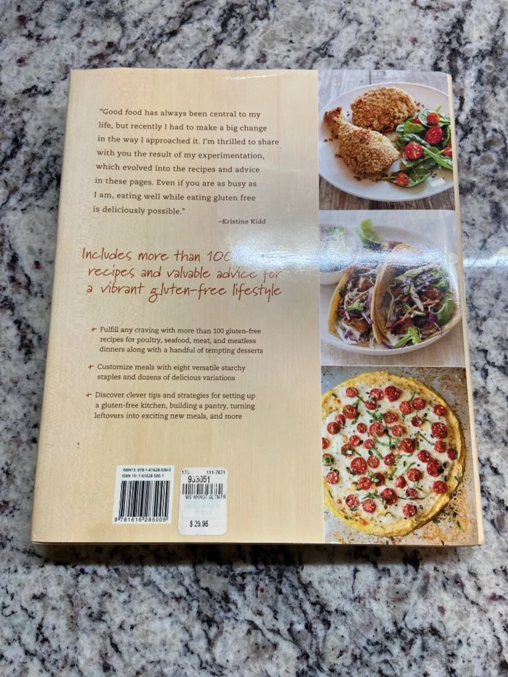 Weeknight Gluten Free Cookbook Kristine Kidd Williams Sonoma Hardback